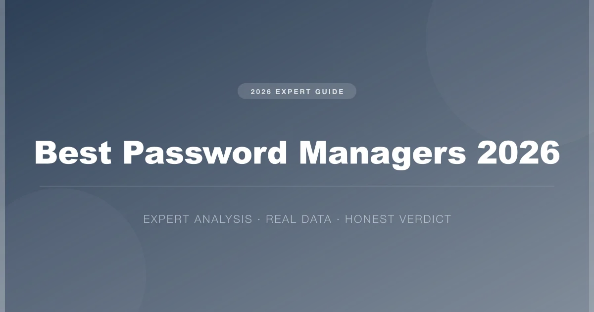 best password managers 2026