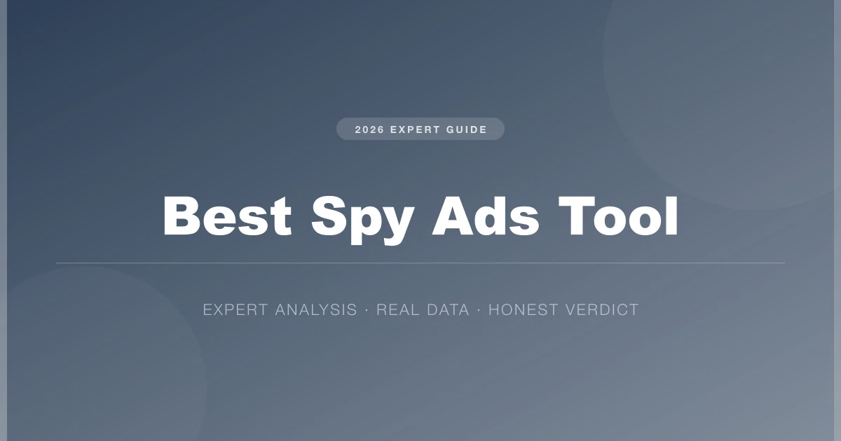 best spy ads tool