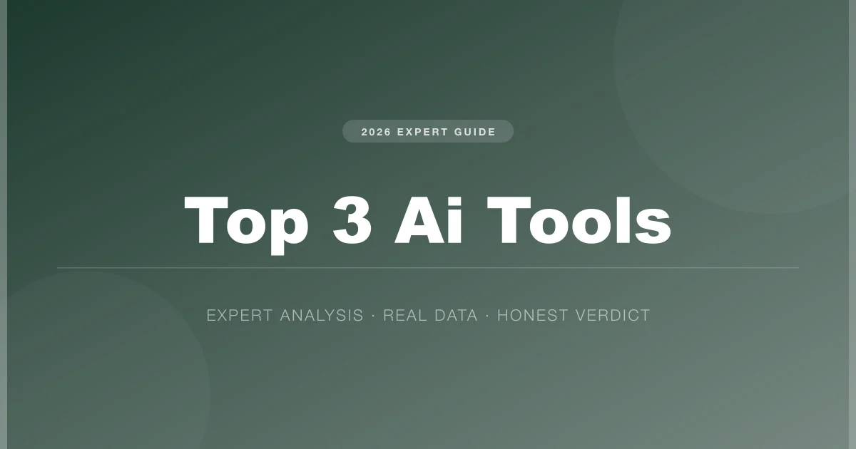 top 3 ai tools